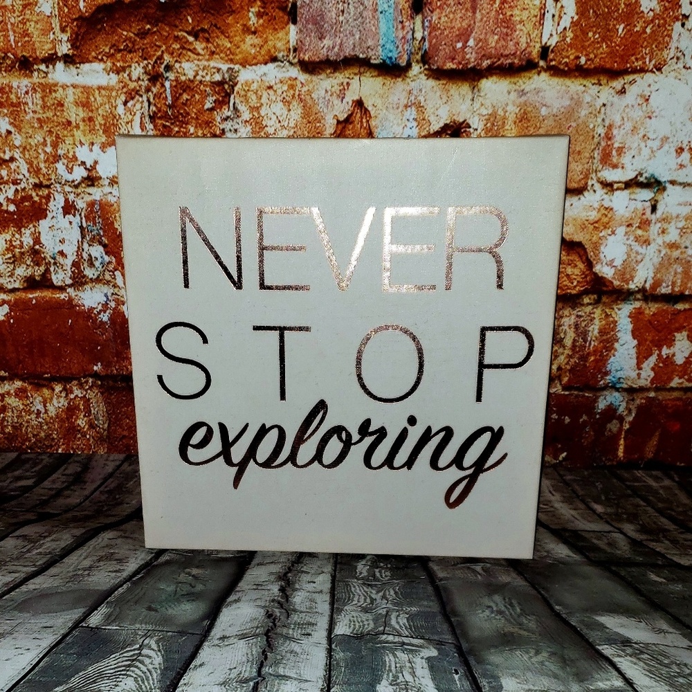 Rose gold canvas wall art